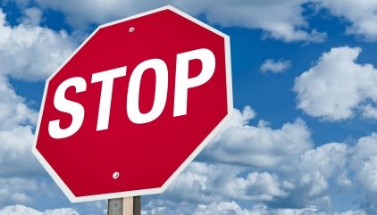 stop sign