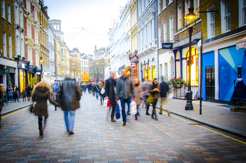 high street