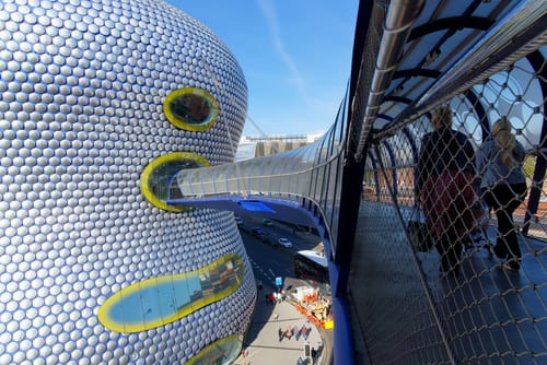 Birmingham bull ring shopping centre
