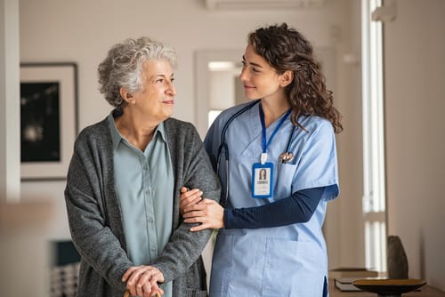 help for elderly women